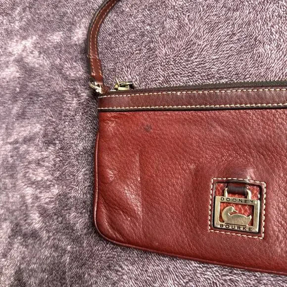 Dooney & Bourke Rich Brown Mini Bag - Picture 3 of 15